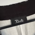 Y2K Vintage Bali Corp sz S Womens Black Sheer Lace Polkadot Tiered Midi Dress Photo 7