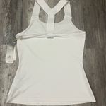 Adidas White  Tank Top - Small Photo 1