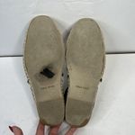 Cole Haan  Size 7.5 Marli Espadrille Leather Canvas D'Orsay Jute Cap-toe Shoes Photo 11