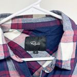 Rails  Jackson Button Down Flannel Shirt Catalina Wine Red Blue White Plaid Top M Photo 1
