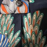 Pepe Jeans  Blue Floral Mini Skort Skirt Sz M Photo 2