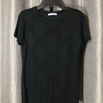 ZARA  Trafaluc Black Short Sleeve Shirt Light Top Photo 2