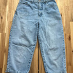 Bill Blass Vintage  Easy Fit Capri Jeans 6P High Waist Light Wash Photo 0