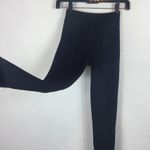 Ivy Park Mesh Panel 3/4 Capri Leggings Black Size XS Moisture Wicking Workout Photo 9