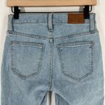 Madewell  Skinny Jeans Women 25 Blue Denim Cotton Button Fly High Rise Distressed Photo 12