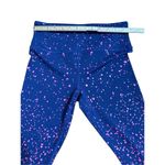 Zyia  Active Splash Navy Pink Light n Tight Hi-Rise Athletic Leggings 7/8 Sz 6-8 Photo 6