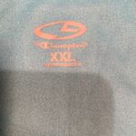 Champion sleeveless athletic‎ shirt, turquoise blue, v neck, polyester, size XXL Blue Photo 3