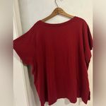 Calypso St. Barth  size 3X red t shirt. 
Pre owned excellent condition. 
V neck. Photo 6