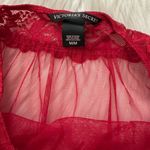 Victoria's Secret  Red Lace Babydoll Lingerie Medium Photo 3