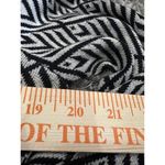 Calvin Klein Size Medium Black, white, tan Diamond Print Pullover Sweater Photo 5