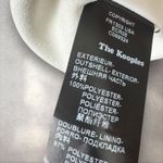 The Kooples  White Long Sleeve Lace Up Mini Shift Swing‎ Dress Sz M Photo 3