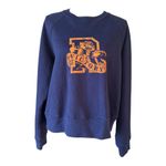 Route 66  Victory Vintage y2k Navy Blue Sweatshirt with Orange Graphic Size XL Photo 3