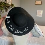 Do Not Disturb Floppy Sun Hat Womens Small Medium Photo 2