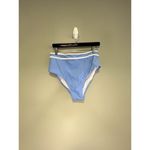 BMJL 2 Piece Swimsuit Light Blue Color Block High Waist Tank Top Cheeky Size SM Size L Photo 4