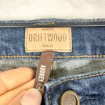 Driftwood  Audrey Straight Embroidered Jeans Size 28 Floral Bird Distressed Boho Photo 5