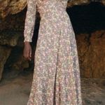 Doen Charleston midi dress green floraL NEW Size XS Photo 3