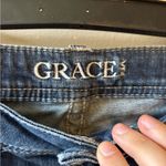 GRACE IN LA Grace Blue Ankle Cropped Jeans Photo 5