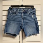 American Eagle  ‘The Dream Short’ Denim Midi Shorts Size 2 Photo 1