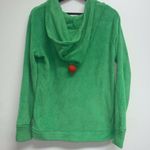 Secret Santa Womens Green Elf #Selfie Plush Sleep Set L Hooded Sweatshirt Socks Size L Photo 3