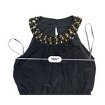 Vince Camuto Vince Camuto Beaded Embellished Black Knit Wide Leg Jumpsuit XS Quiet Luxury Photo 4