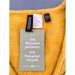 H&M New  Jacquard-Knit Yellow Argyle Sweater Womens Size Small Photo 3