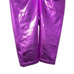 SKIMS Women's Metallic Swim V Waist Pants In Dragonfruit Size Medium NWT Photo 6