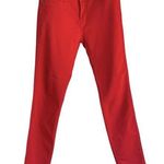 Angel Kiss Los Angeles Red Cotton stretchy skinny jeans size 13 Photo 0