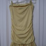 Windsor Yellow Mini Dress Photo 1