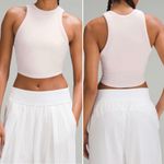 Lululemon NWT  Hold Tight Cropped Tank Top Light Pink 12 Photo 1