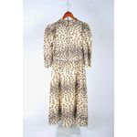 Sea New York Leo Animal Print Midi Dress Size 12 New with Tags Brown Photo 3