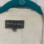 Michael Stars  White Linen Jacket and Pants Photo 2