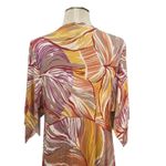 Rachel Pally Caftan Maxi Dress Kimono Sleeve Magnolia Print Size Medium Photo 9