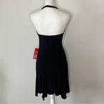 Vintage Goth Handkerchief Dress Black Size M Photo 4