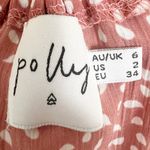 Princess Polly  The Coopers Mauve Pink Polka Dot Mini Dress Size 2 Photo 6