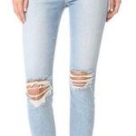 Mother x Miranda Kerr Easy Does It Ankle Jean In Thanks For Everything Size 27 Blue Photo 0