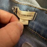 Madewell  Button Fly Cali Demi Boot Jean 26 Women’s Quince Wash Blue K7981 Photo 4