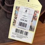 Toms Women’s Lunata Chocolate Brown Suede/Wool Lace Up Booties Size 8 NWT Photo 14