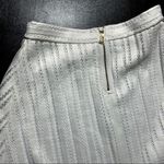 J.Crew striped eyelet skirt white flared skirt office career wear Photo 8