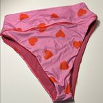 Beach Riot New Highway Bikini Bottom in Valentine Heart
 medium pink Photo 1
