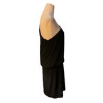 Jessica Simpson One Shoulder Black Dress Woman’s Size Large Photo 4