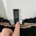 Laundry by Shelli Segal Vintage  Black Crocheted Tank Dress Size Small Y2K 2000s Photo 3