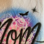 Airbrushed Mom white t Photo 2