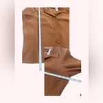 Women’s Brown Leopard Sag Harbor Vintage Blazer & Pants Set Size Petite 12 Black Photo 4