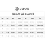 Cupshe Floral Scalloped Top Bikini Set High Waist Bottoms Womens Size Large NEW Photo 7