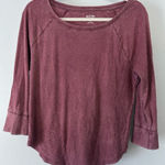 Mossimo Supply Co. Wine Red Top Size M Photo 0