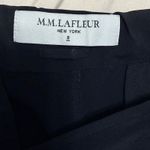 MM.LaFleur M.M.LaFleur Foster Pant Black Straight Leg Elastic Waist Size 14 Photo 6