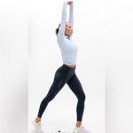 Athleta  Rainier High-Rise Lined Leggings Navy Small Tall Cold Weather Photo 1