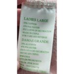 Green Tea Rosé All Day Pink Rose Sweatshirt Ladies Large Casual Cozy Cute Large Pink Photo 2