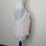 Victoria's Secret  pink flowy sheer cop top size small Photo 3