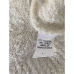 Dreamer Off White Boucle Knit Sweater Sz L Size L Photo 4